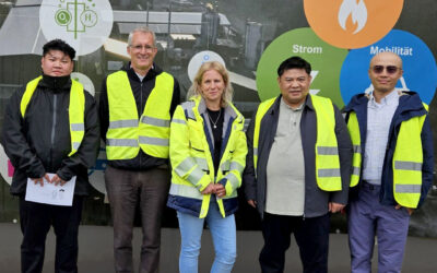 Hochkarätiger Besuch im Energiepark!