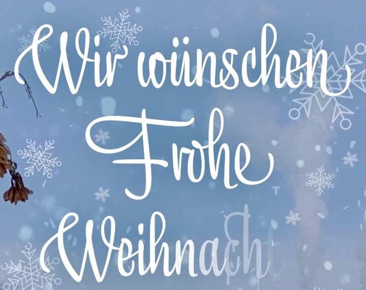 Frohe Weihnachten